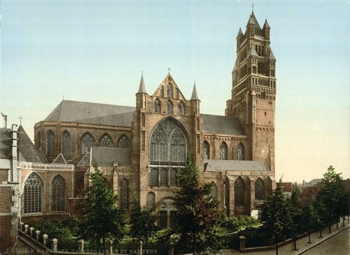 [The Cathedral of St. Sauveur, Bruges, Belgium]