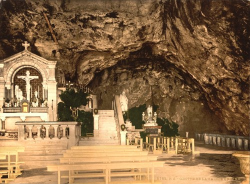 [St. Baume, interior, Var, France]