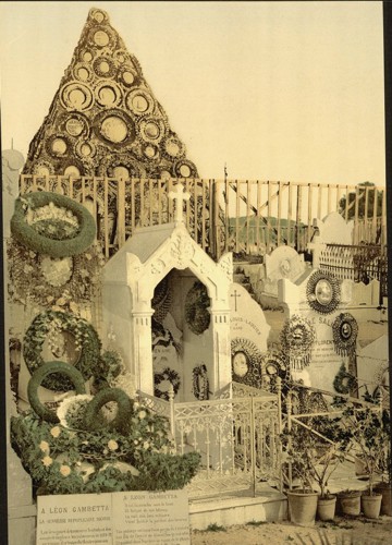[Shrine to L&eacute;on Gambetta, Paris, France]
