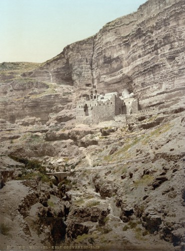 [Convent of Elijah and Brook of Kerith, Wady-el-Keit, Holy Land]