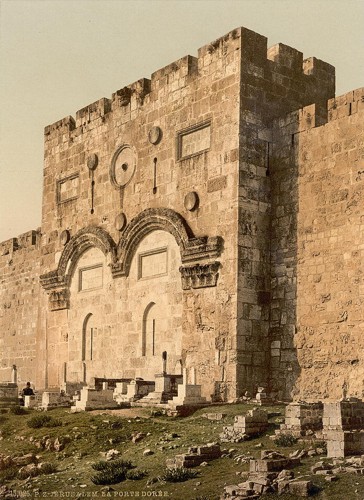 [The Golden Gate (exterior), Jerusalem, Holy Land]