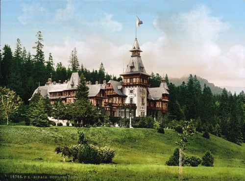 [Pelesch (i.e., Peles) Castle, Sinaia, Roumania]