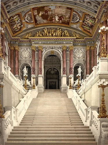 [The Opera House, interior, Vienna, Austro-Hungary]